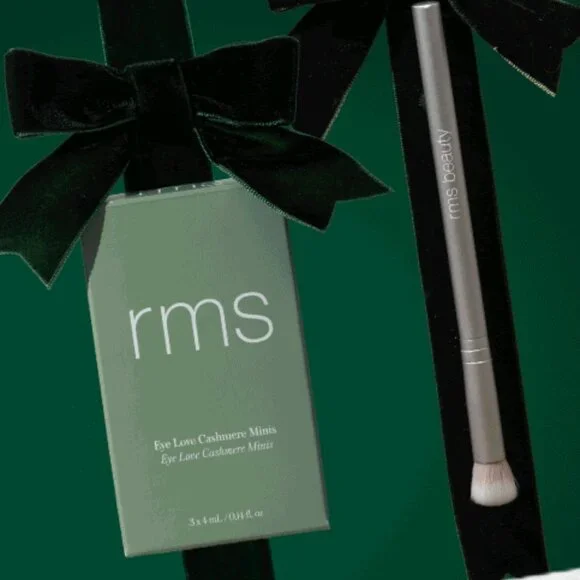 RMS BeautyCashmere Mini Eyelights Trio and Eye Polish Brush (Limited Edition)